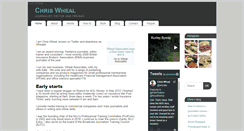 Desktop Screenshot of chriswheal.com